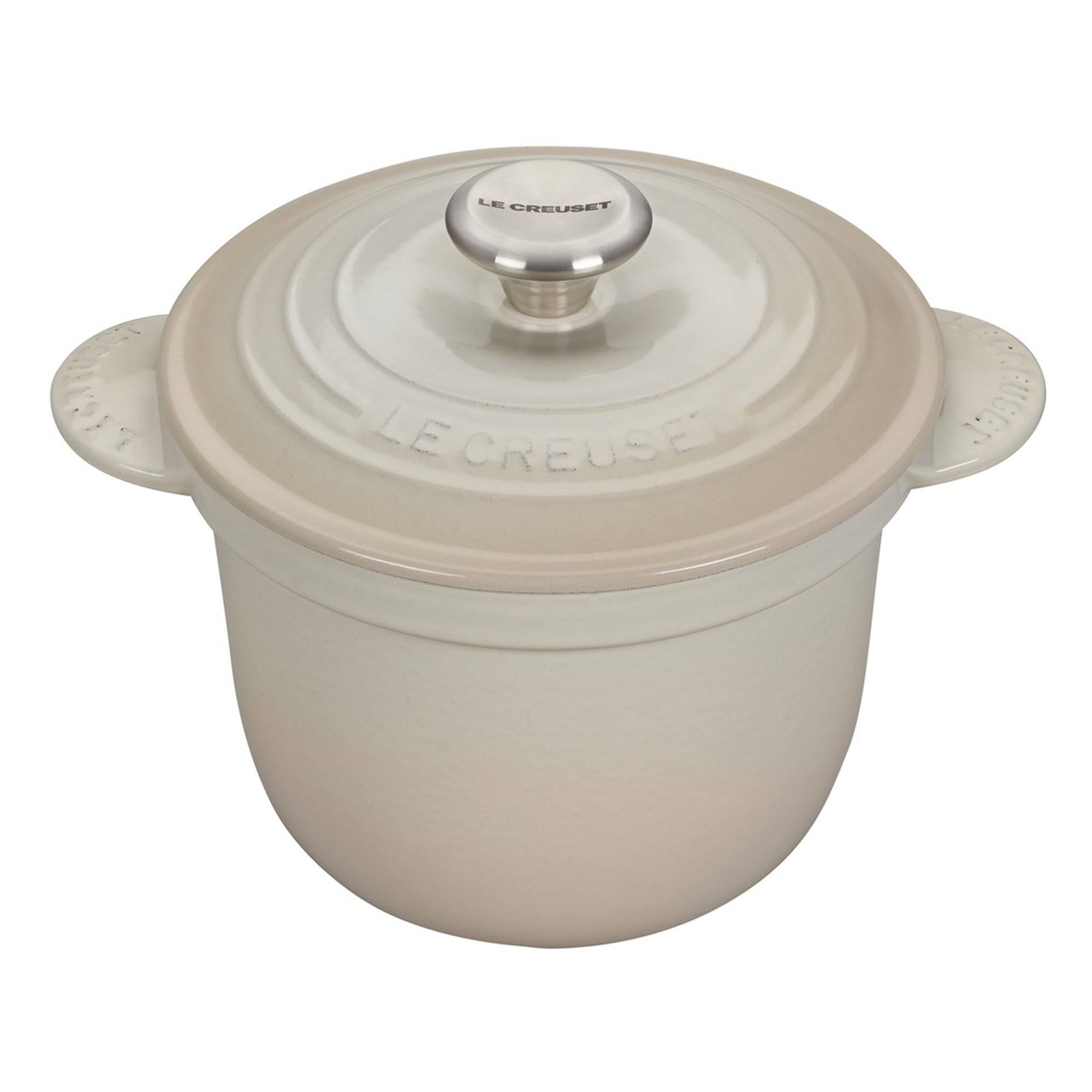 Le Creuset 2.25-Qt. Cast Iron Rice Pot - Meringue