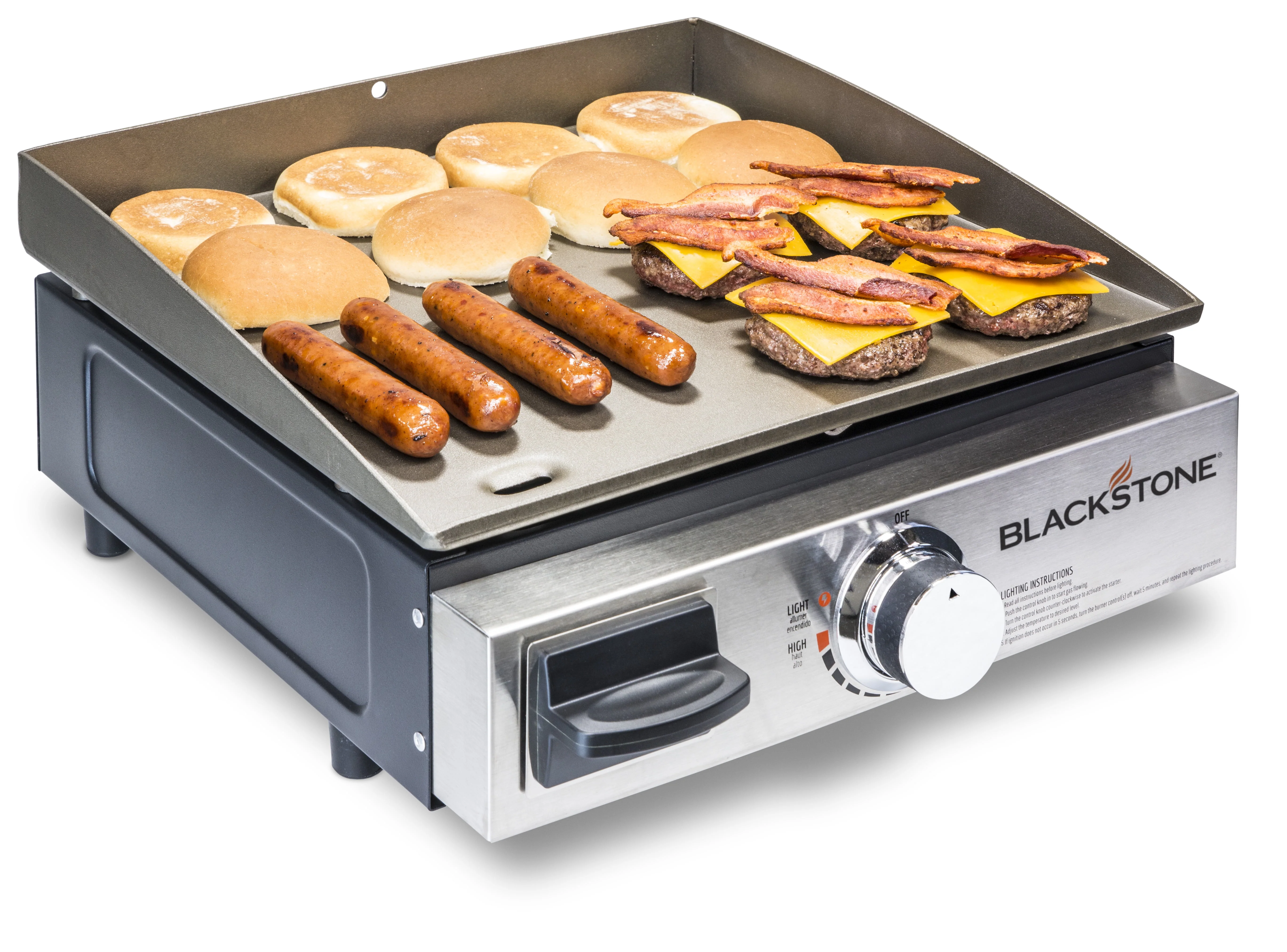 Blackstone 1666 22 Tabletop Griddle Outdoor Grill, 22 inch, Black