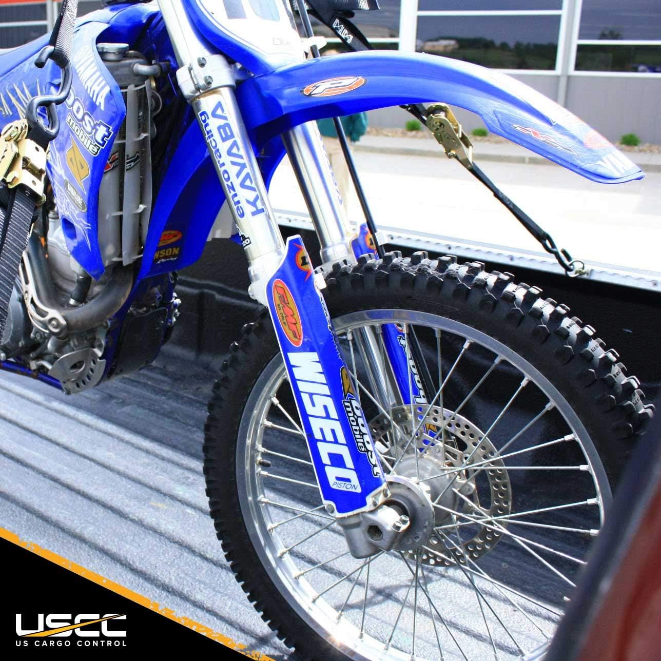 US Cargo Control Aluminum L Track – 96 Inch Length – Perfect for Securing Motorcycles, ATVs, Utility Tractors, Dirt Bikes, and More – Use On Pickup Trucks, Vans, Or Utility Trailers