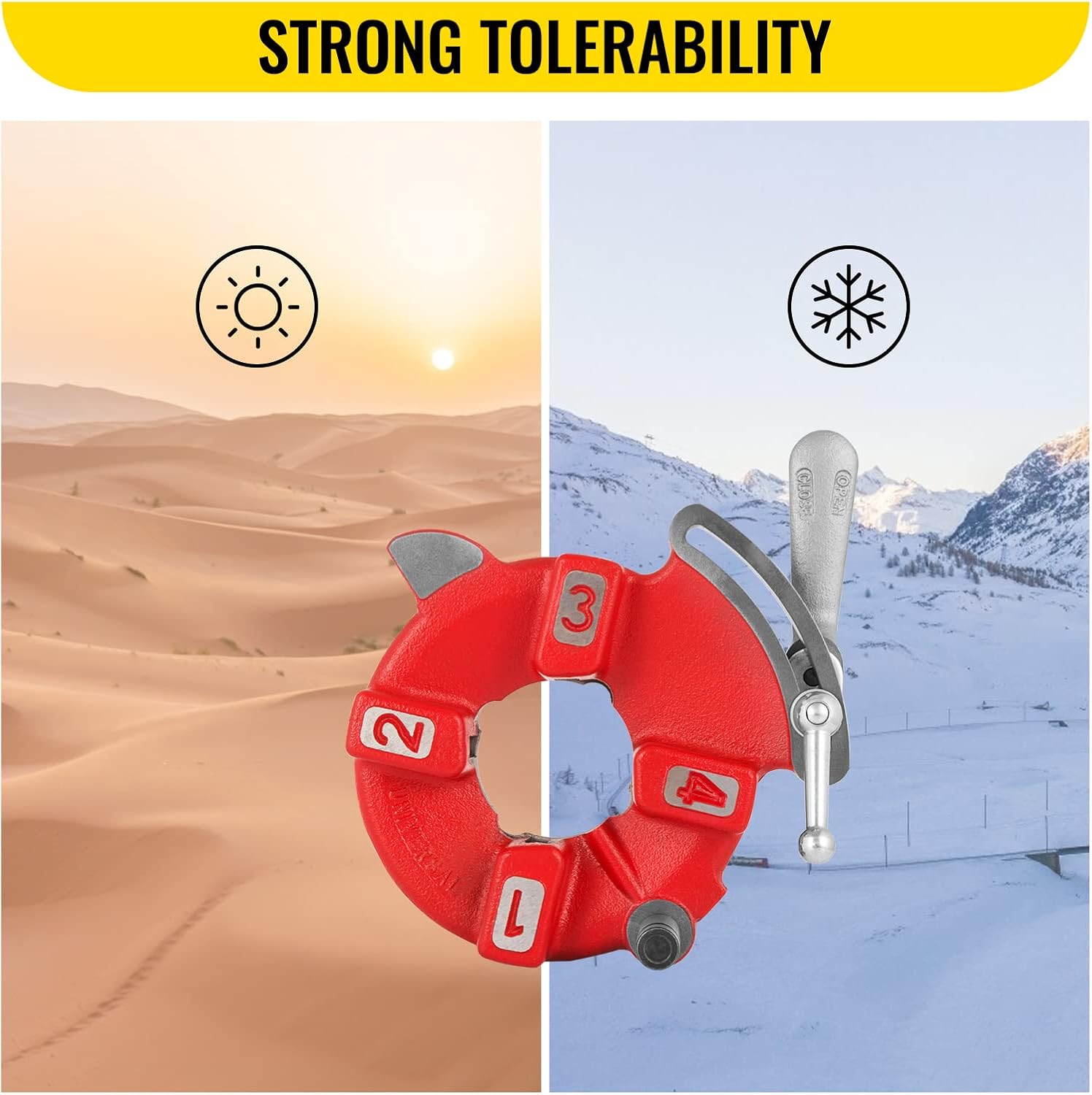 Mophorn 811A Universal Self Open Dies Head Fit for Ridgid 1/8-2inch 97075 NPT 300 535 Pipe Threader Self Quick Open Right-Handed 300C 500 Carriage Cutter