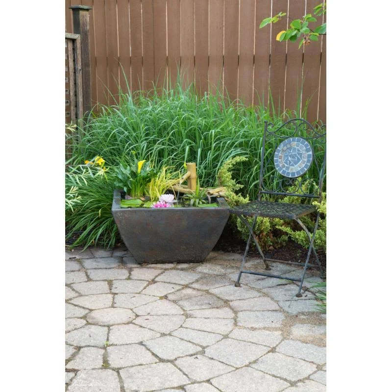 Aquascape Aquatic Patio Pond - Textured Gray Slate - 27x22