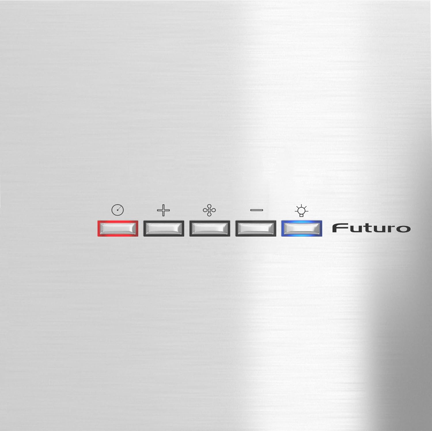 Futuro Futuro Island-mount DUCTED only Range Hood 54" 940-CFM | Skylight | Stainless Steel Vent Hood | Unique In-Ceiling Exhaust Hood |Remote Control, Ultra-Quiet with Blower