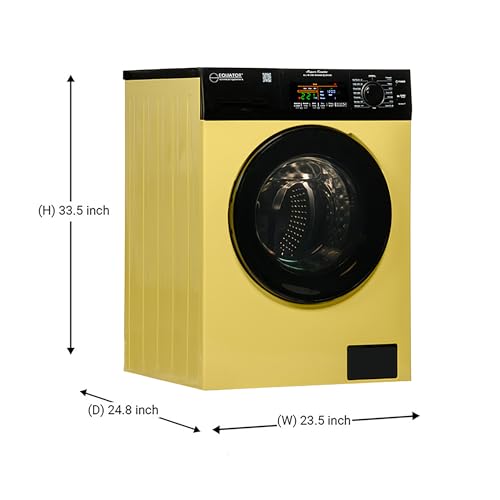 Equator All-in-One Vented/VENTLESS Washer-Dryer 1.9cf/18lb 1400RPM 110V