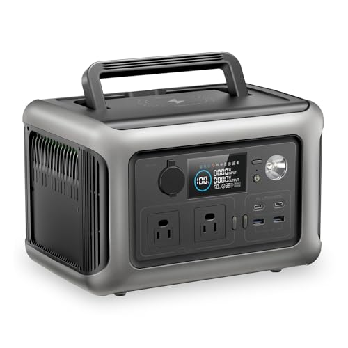 ALLPOWERS R600 Portable Home Battery With Solar Panels