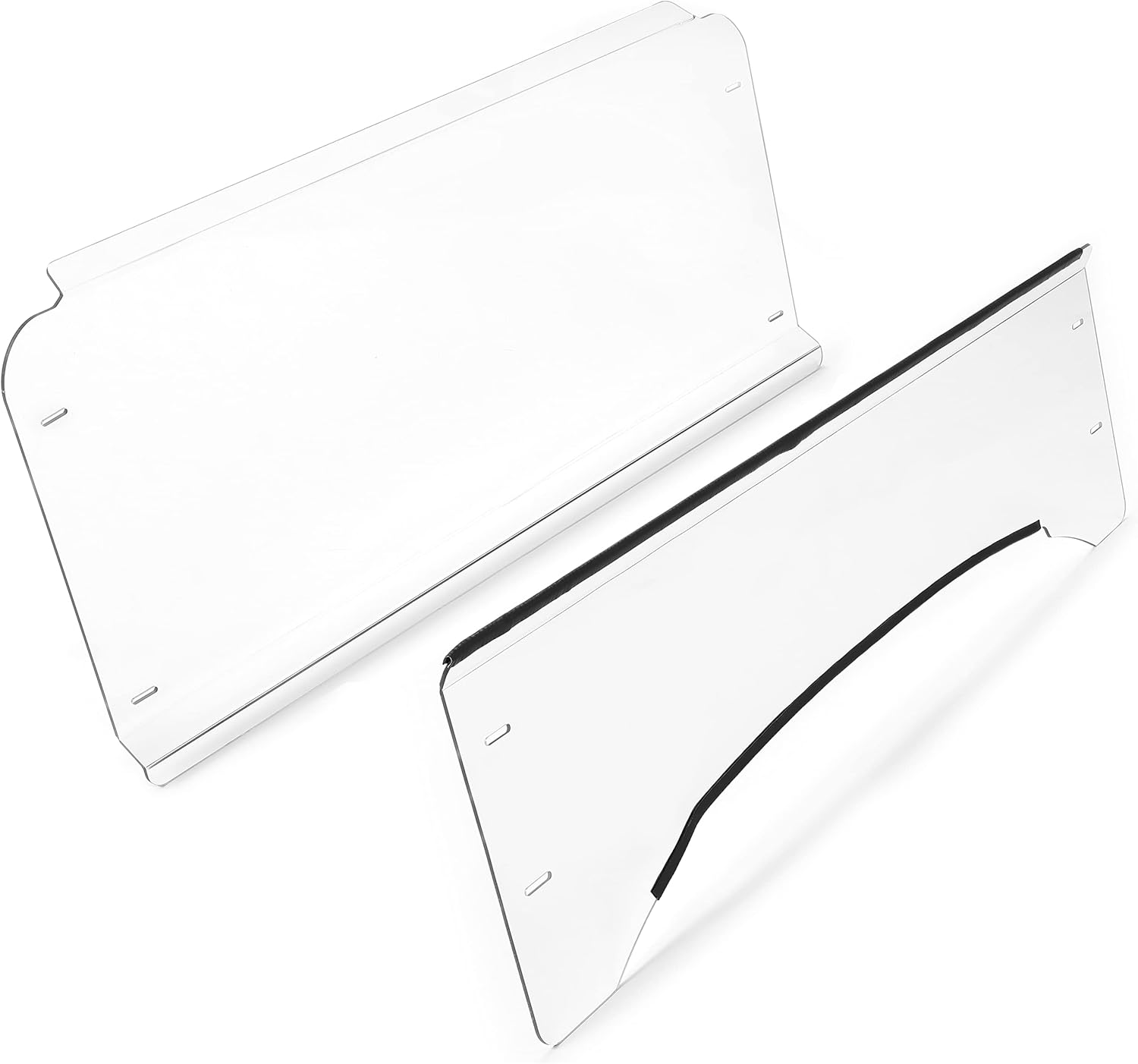 HECASA Windshield Compatible with Kubota RTV 400, Kubota RTV 500, Kubota RTV 520 Full Clear Windscreen