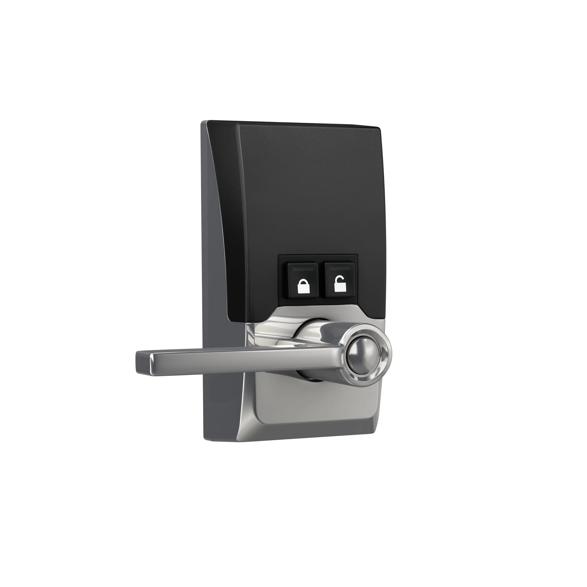 Schlage Fe789wb-Cen-Lat Encode Wifi Enabled Electronic Keypad Latitude Door Lever - Chrome