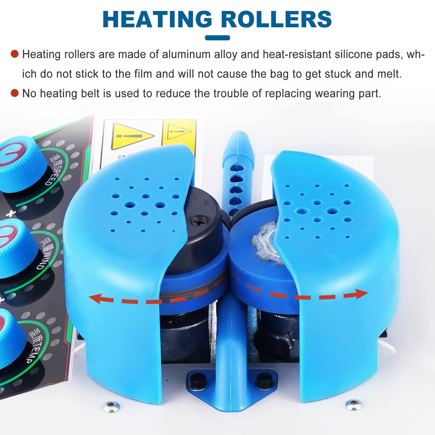 Air Cushion Machine 32ft/min Air Pillow Machine Portable Air Cushion Wrap Machine 300L/min for Shipping, Packing Supplies