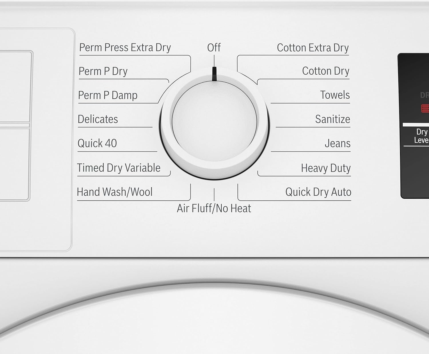 Bosch 300 Series 24-Inch Condensation Dryer - ENERGY STAR - WTG86403UC - White