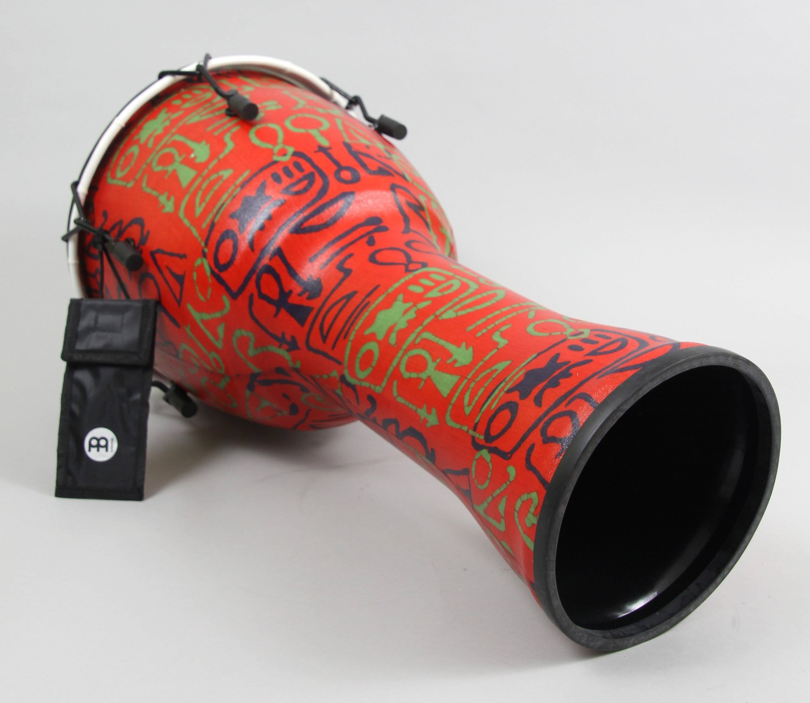 Meinl 10x22 Djembe, Mechanical Tuned, Kenyan Quilt, Synthetic Head
