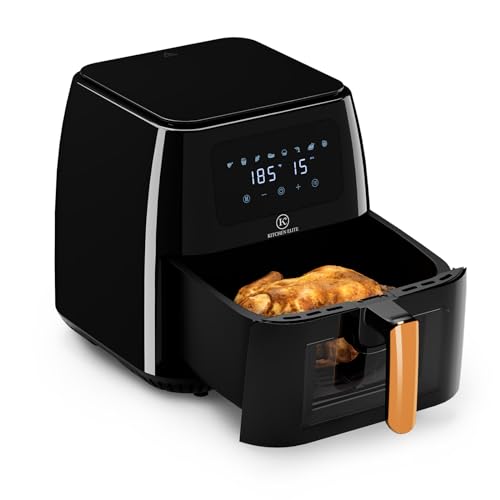 Kitchen Elite Air Fryer with Stainless Steel, Large Capacity