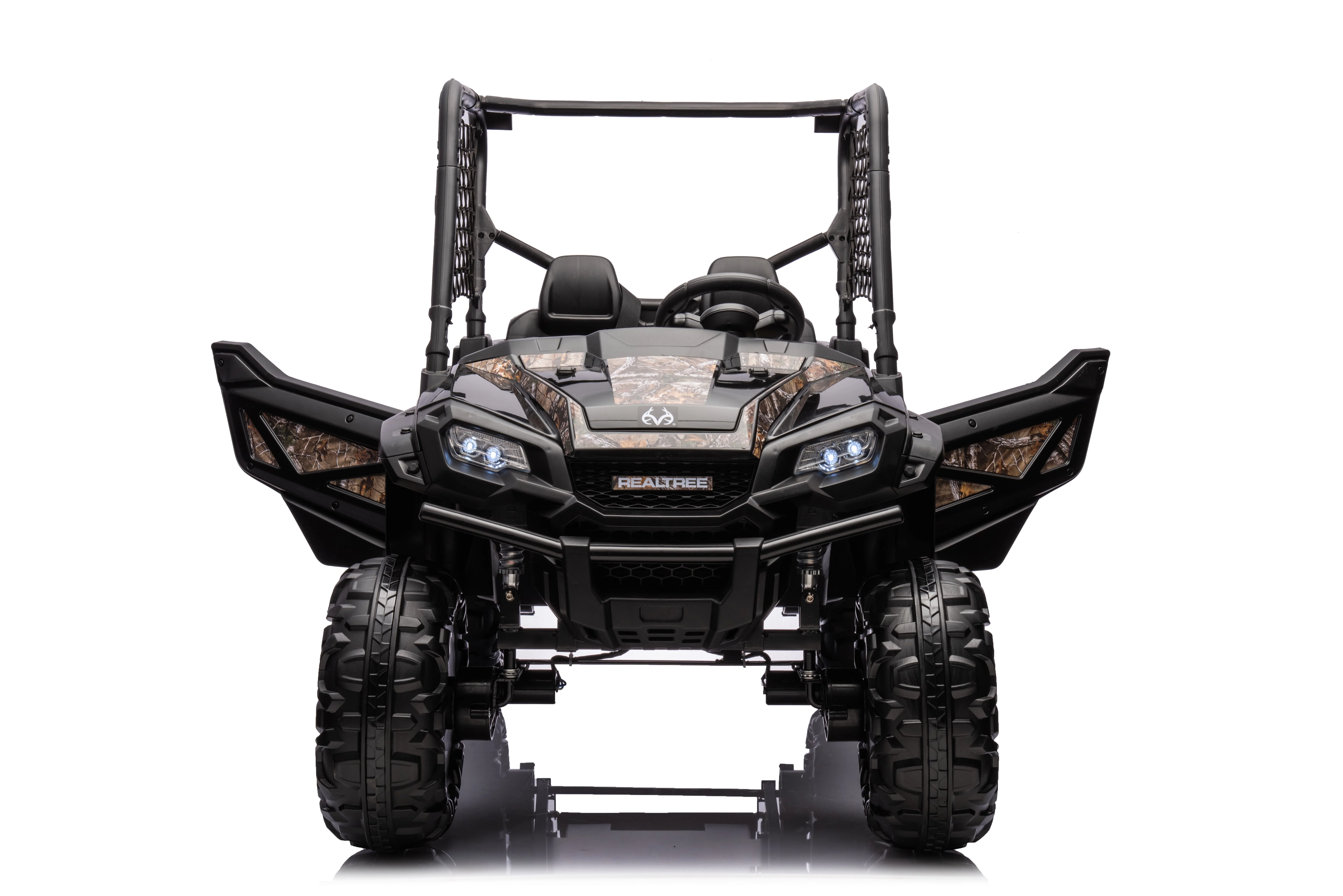Realtree XD UTV 24V battery-operated ride-on with remote, MP3,USB for Kids 3+ years