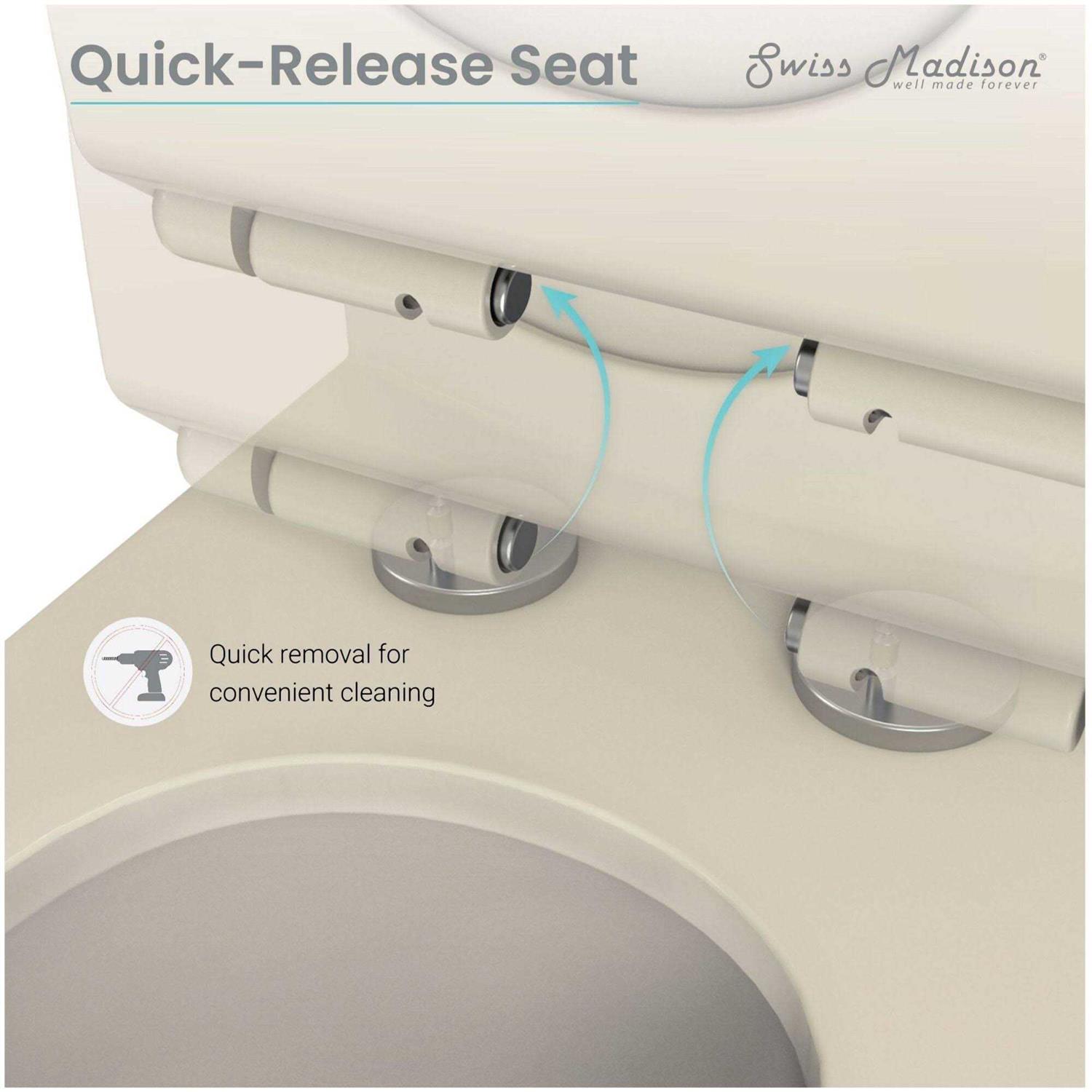 Swiss Madison Classe Collection SM-1T116BQ One Piece Toilet with Front Flush Handle 1.28 GPF - Shop Hardware Tools Online Store