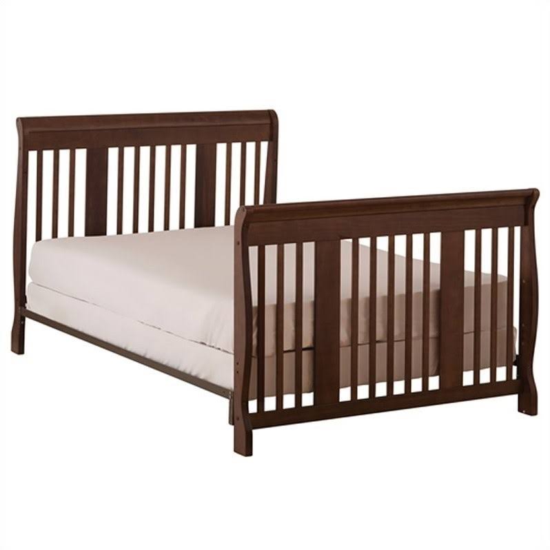 Storkcraft Tuscany 4 in 1 Convertible Crib - Espresso