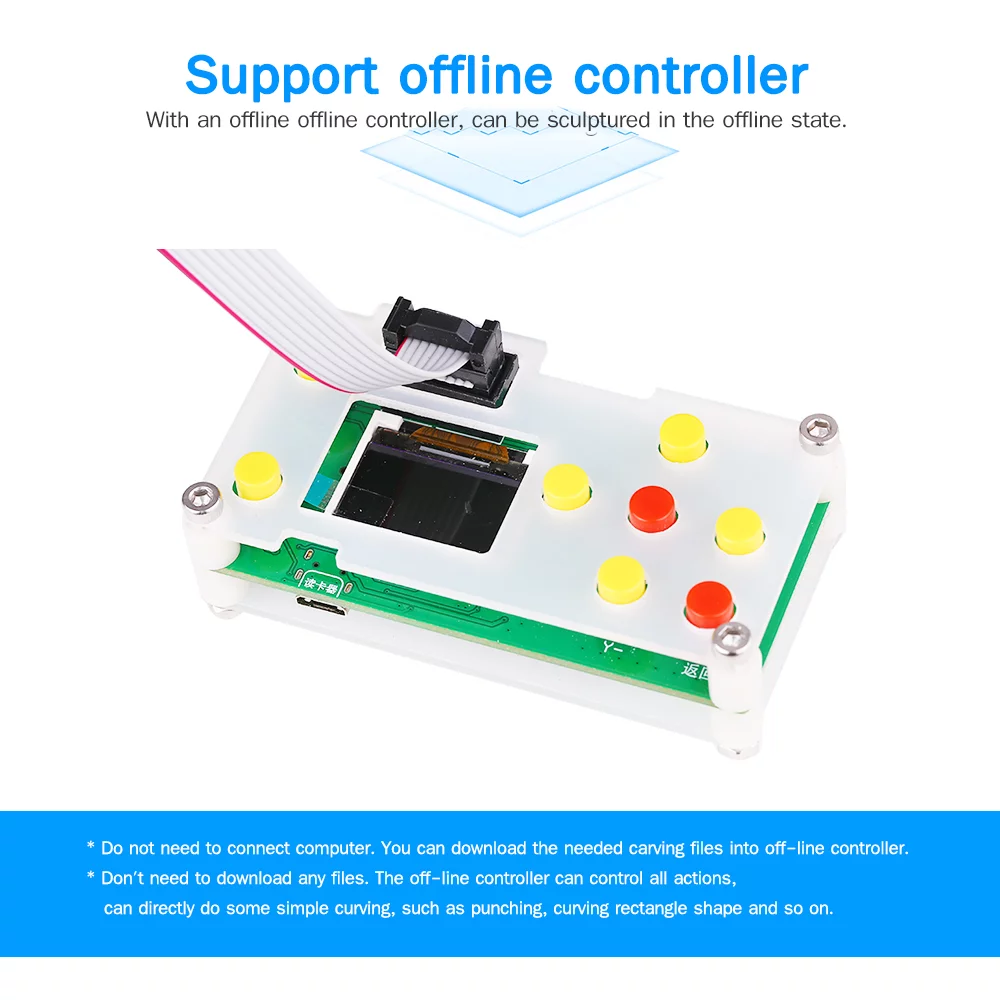 Engraving Machine, Diy Wood Router With Version With Er11 And 30 * 18 With Offline With 300 * 180x40mm Offline With Er11 * 18 30 * Hine 3 Area 300 * 3 Pcb 30*18 - Curated Treasures Market
