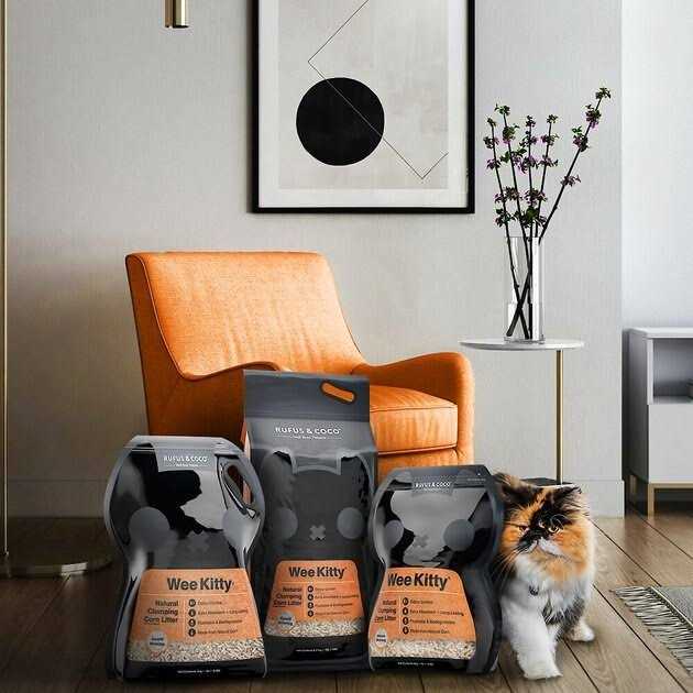 Rufus &amp; Coco Wee Kitty Clumping Corn Cat Litter - Pet Supplies online store