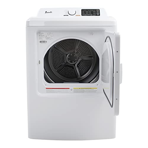 Avanti Front Load Clothes Dryer, 6.7 cu. ft. Capacity, in White