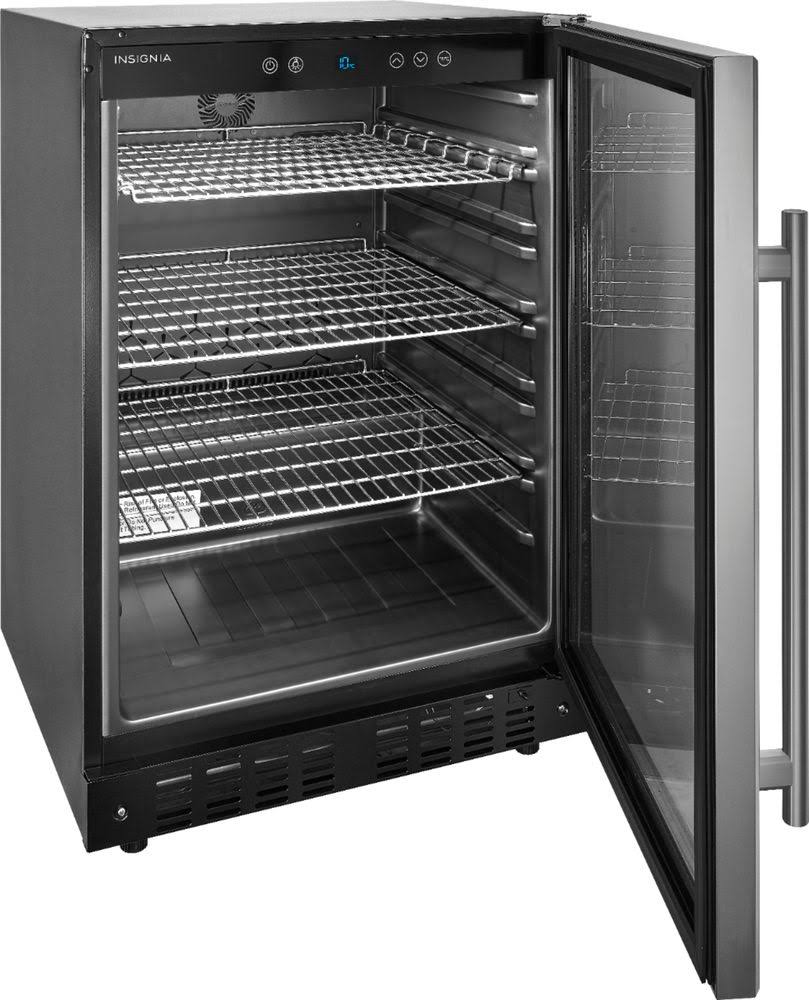 Insignia - 165-Can Built-in Beverage Cooler