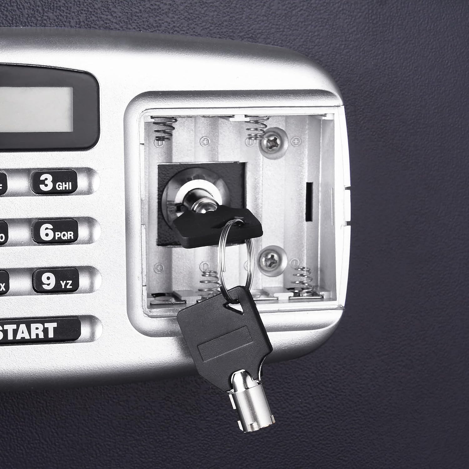 PARAGON LOCK & SAFE Digital Depository Safe – Electronic Drop Box with Keypad, 2 Manual Override Keys – Deposit Cash Easily – For Home or Business