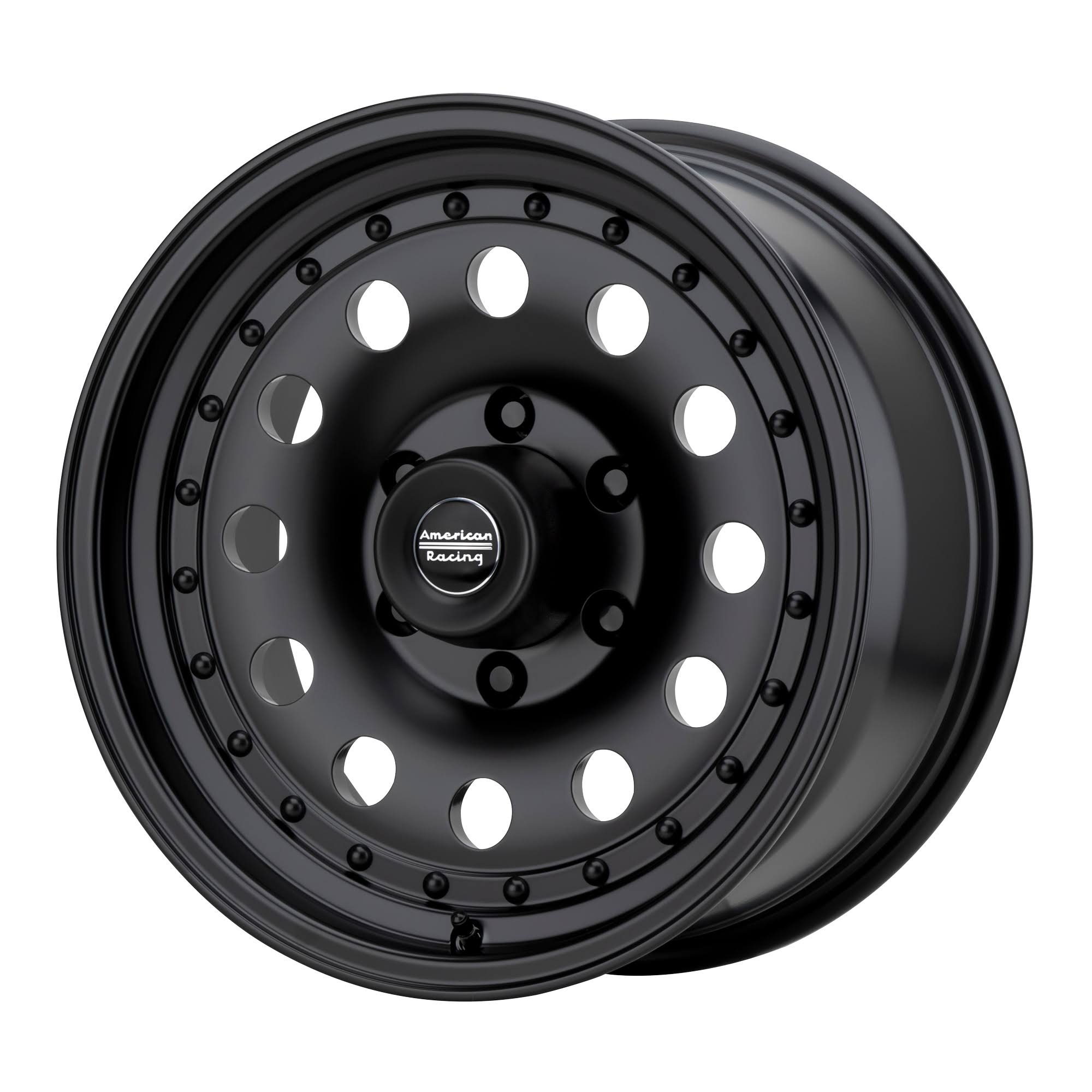 American Racing AR62 Outlaw II Satin Black 15x10 5x4.75 -38mm (AR625161B)
