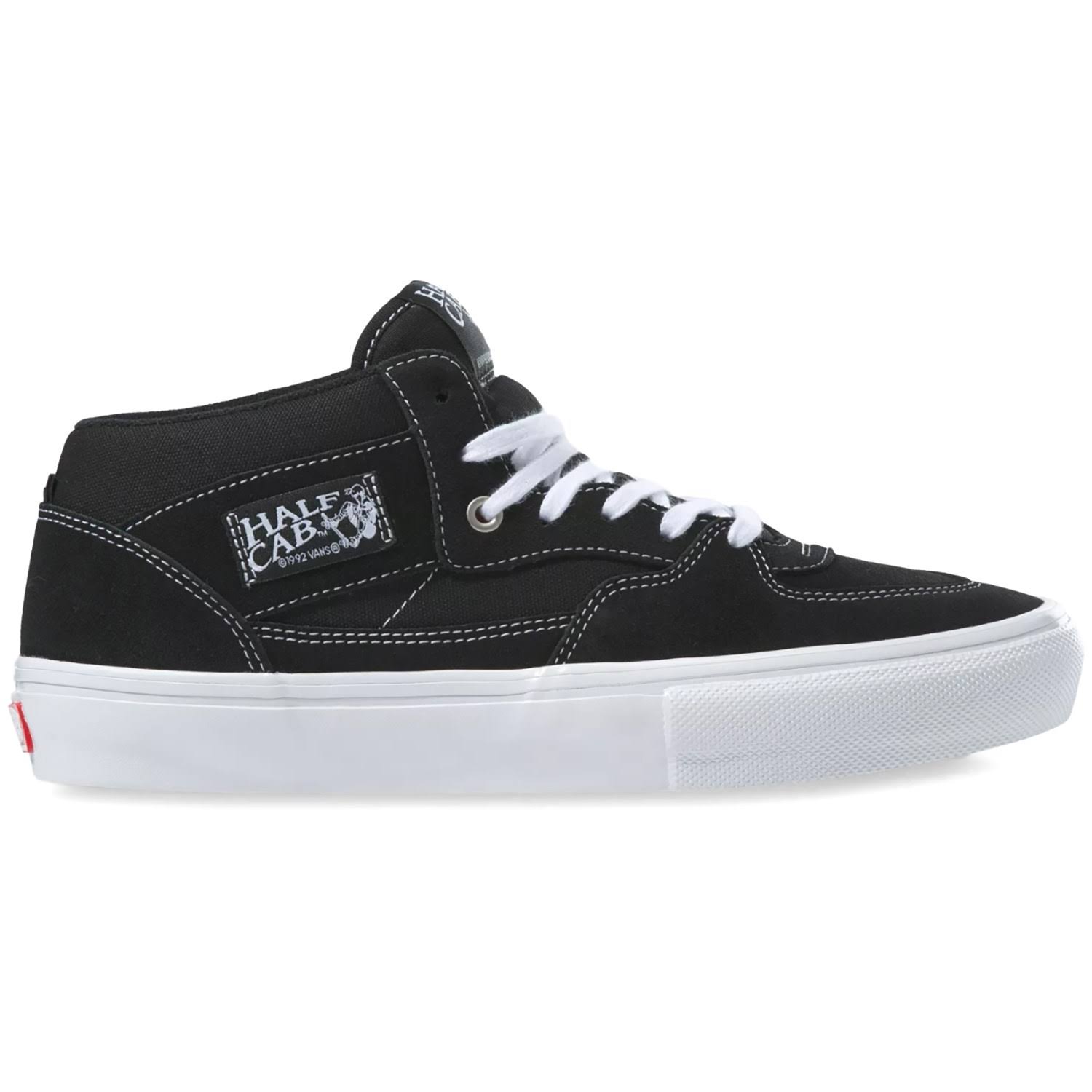 Skate Half Cab (Black / White) 5
