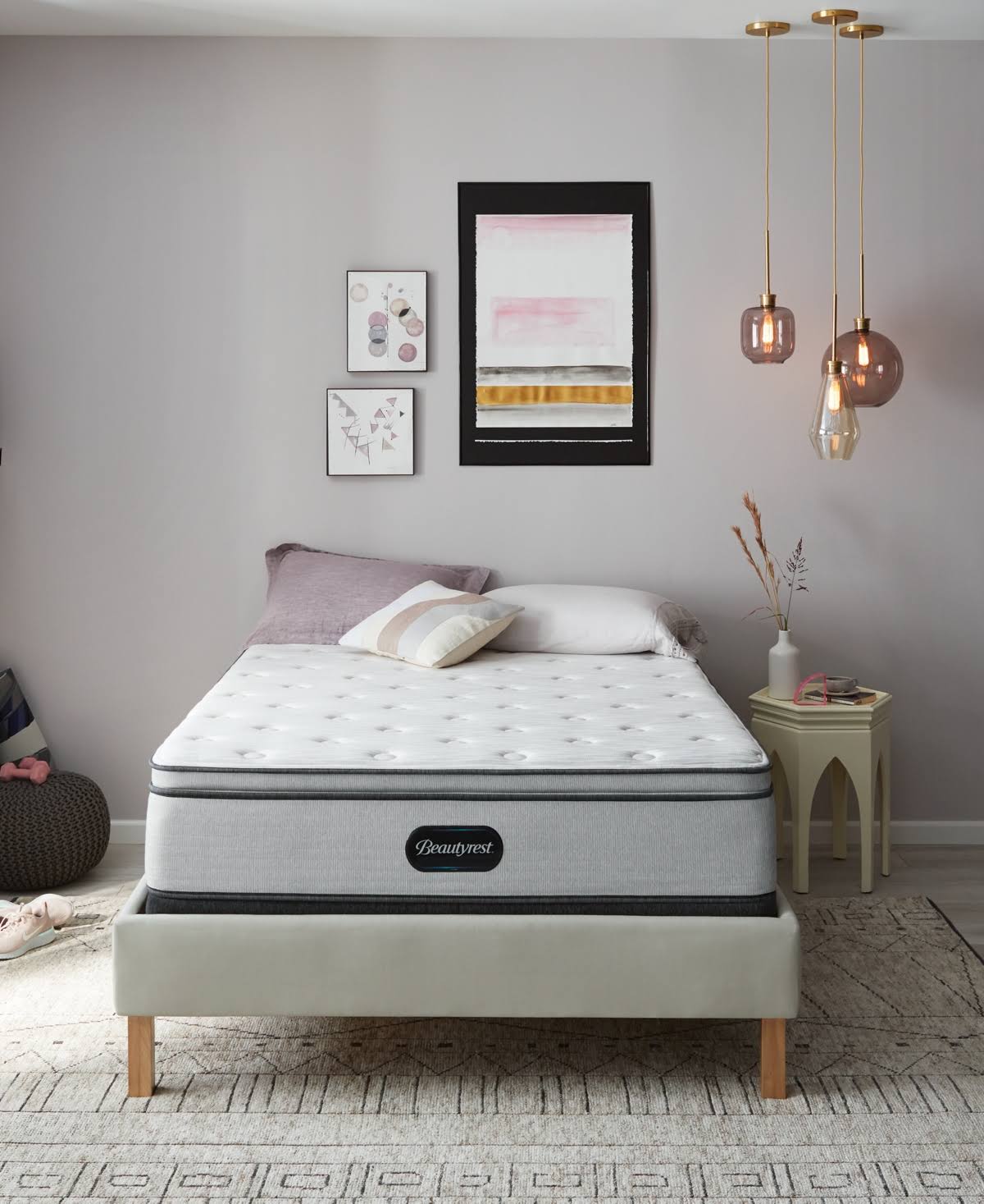 Beautyrest BR800 Plush Euro Top Twin Mattress