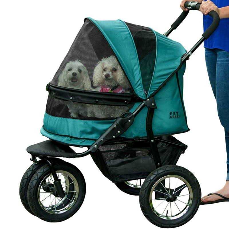 Pet Gear Double No-Zip Pet Stroller - Pet Supplies online store