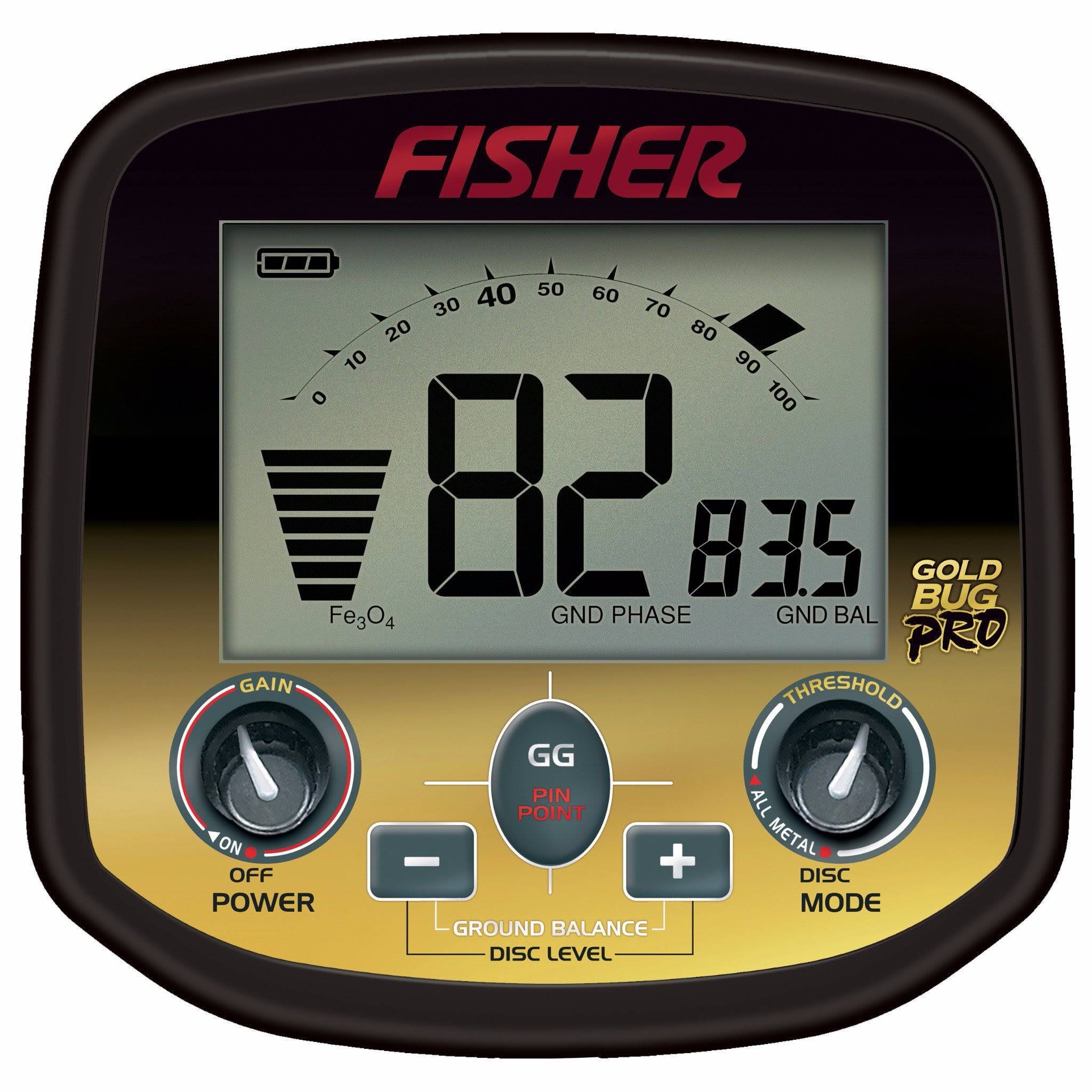 Fisher Gold Bug Pro 2 Coil Combo