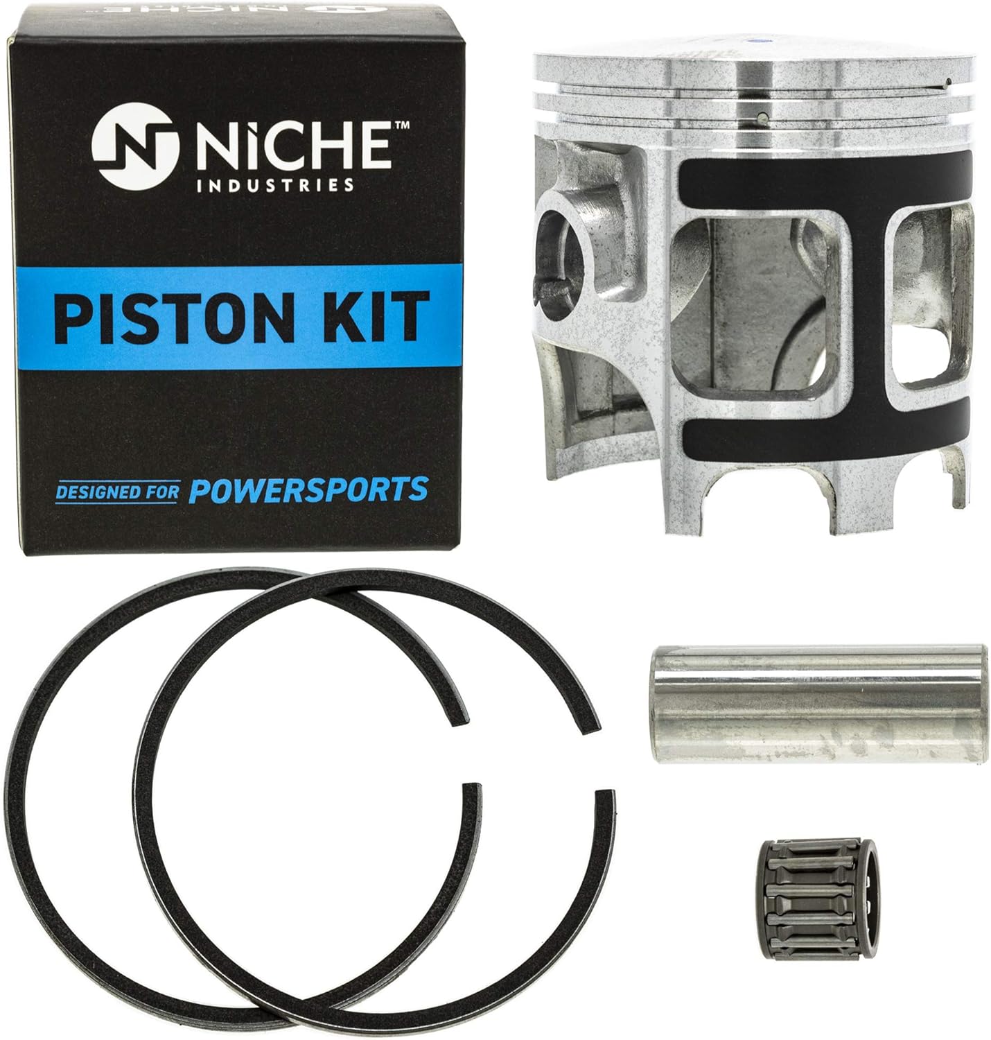 NICHE Top End Kit Cylinder Piston Gasket for Yamaha Blaster 200 1988-2006 2XJ-11311-02-00 3JM-11351-02-00 66mm 195cc