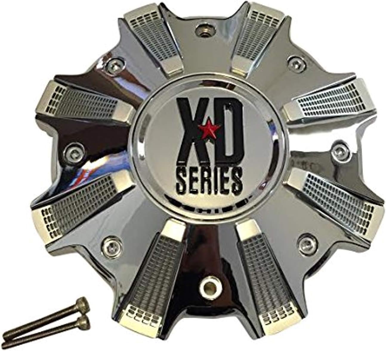 KMC XD Series Trap 823 M-989CH LG1409-26 CAP M-989-UP Chrome Wheel Center Cap