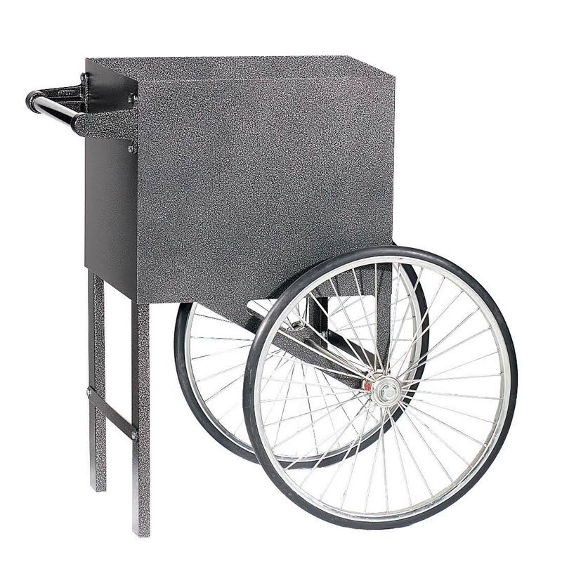 Gold Medal 2659SV - Popcorn Cart, Silver VANE