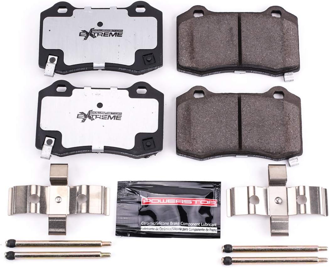Power Stop Z26-1053 Extreme Performance New Formulation Brake Pad Pack of 2