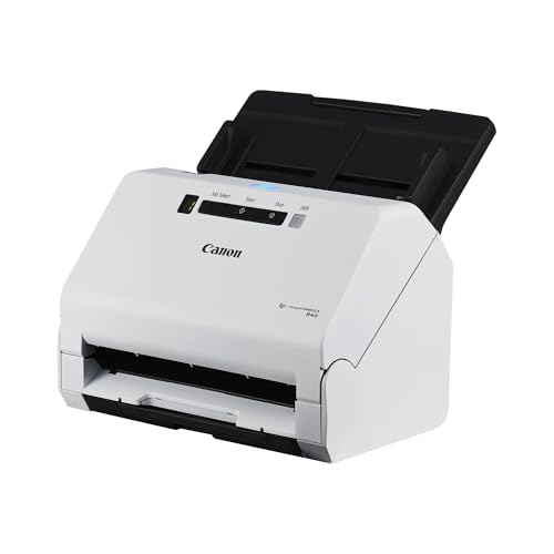 Canon imageFORMULA R40 - Office Document Scanner, Windows and Mac, Duplex Scanning, Easy Setup, Scans a Wide Variety of Documents, Scans to Cloud