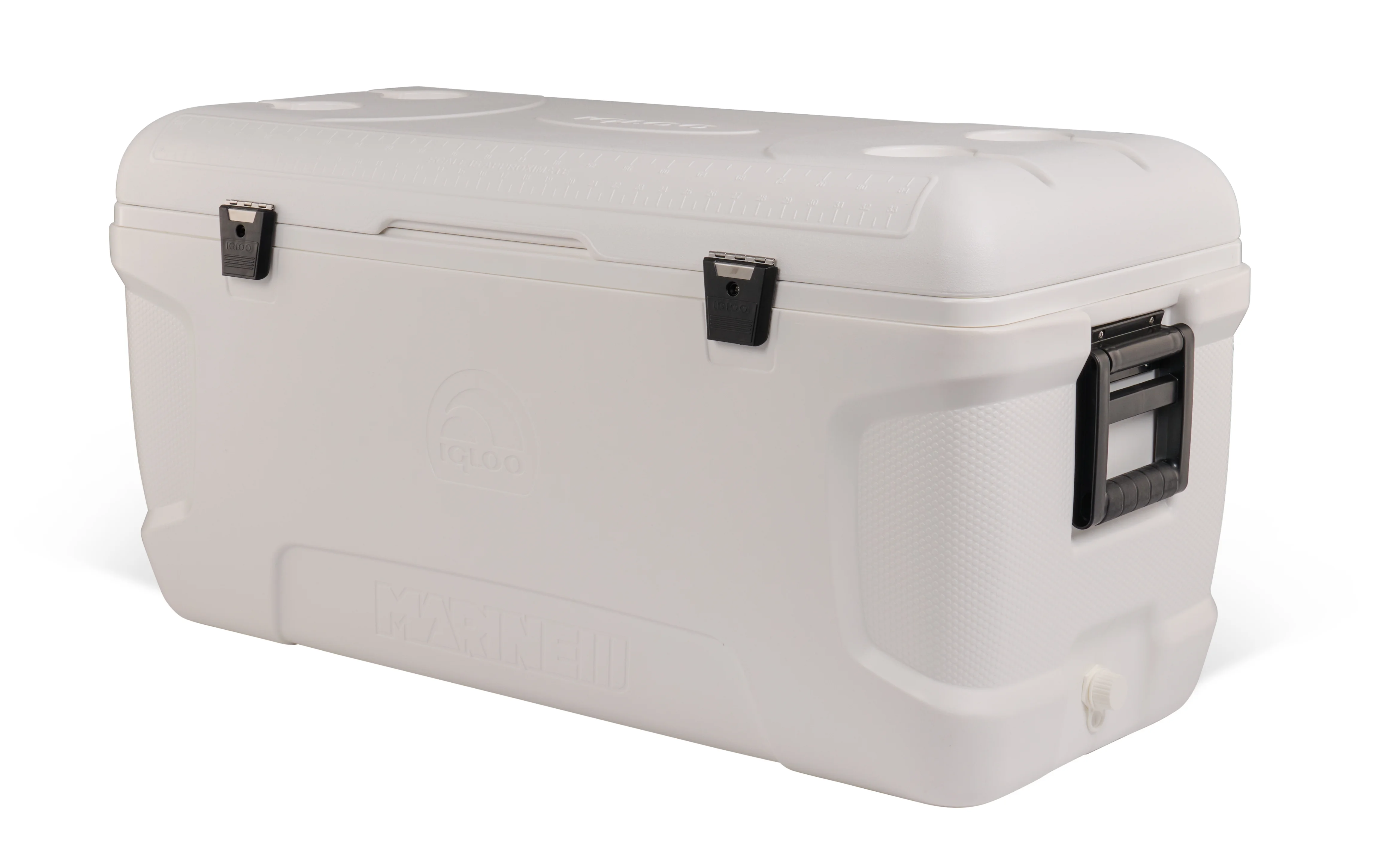 Igloo 150 QT Latitude Marine Hard Side Cooler, White (41"x18"x20")