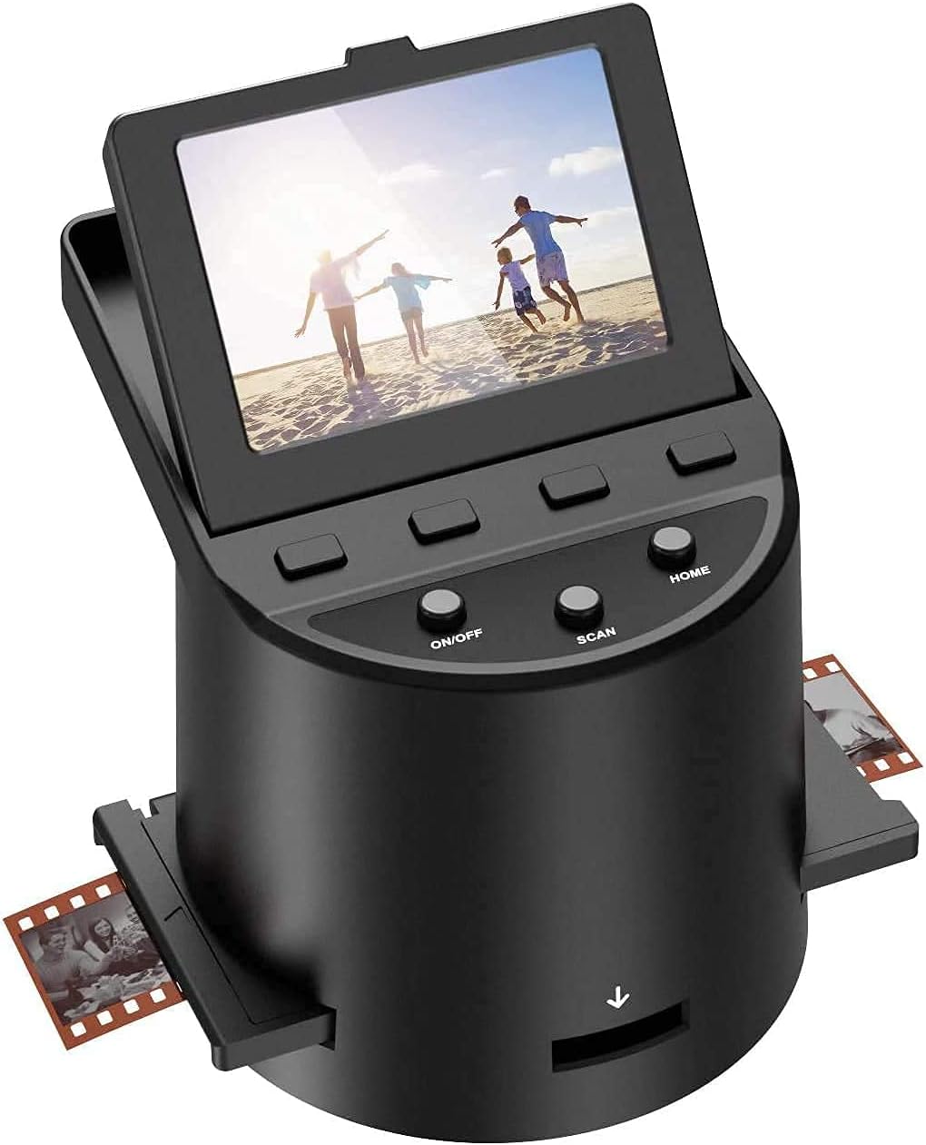 DIGITNOW Digital Film & Slide Scanner, Tilt-Up 3.5 Large LCD, Converts 35mm, 126, 110, Super 8 Films, Slides, Negatives to High-Resolution 22MP JPEG Photos, MAC and PC Compatible