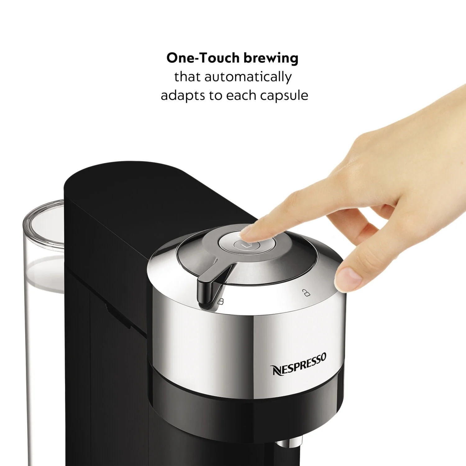 Nespresso Vertuo Next Coffee and Espresso Maker by DeLonghi, Dark Gray