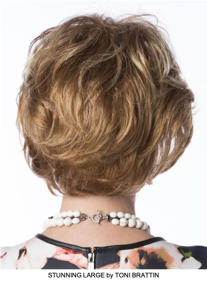Toni Brattin Stunning Styled Wig, Size Plus, Medium Brown
