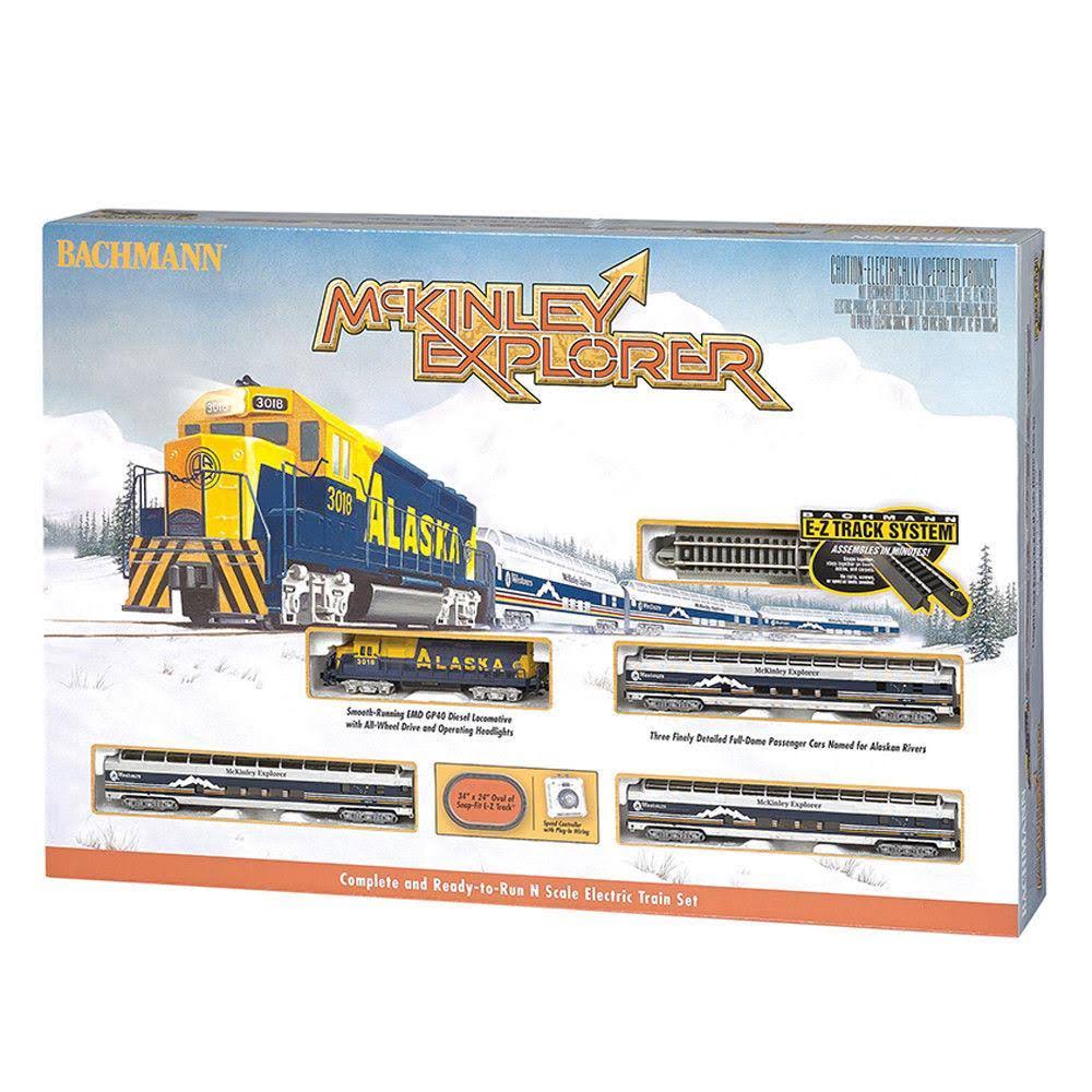 Bachmann Trains Mckinley Explorer Ready-To-Run Electric Train Set, N Scale - Megean