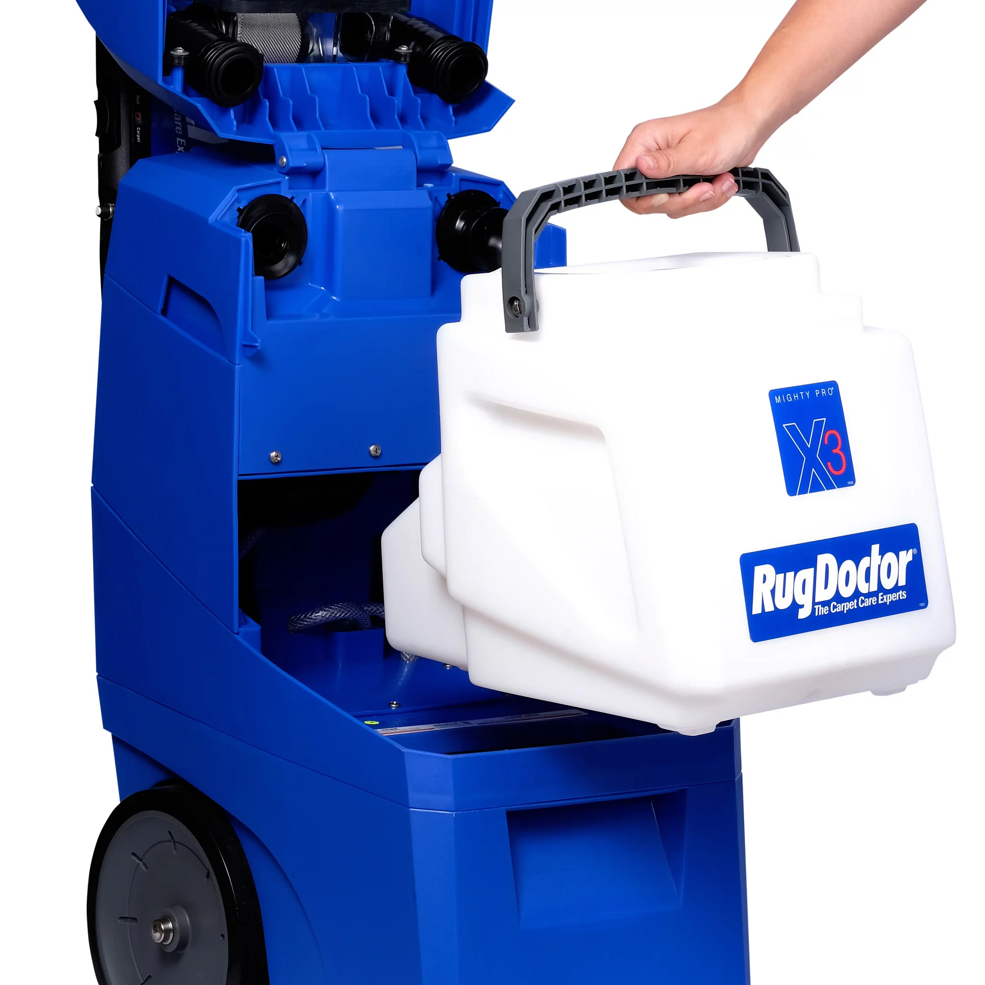 Rug Doctor Mighty Pro X3 Commercial Carpet Cleaner - Large Red Pet Pack
