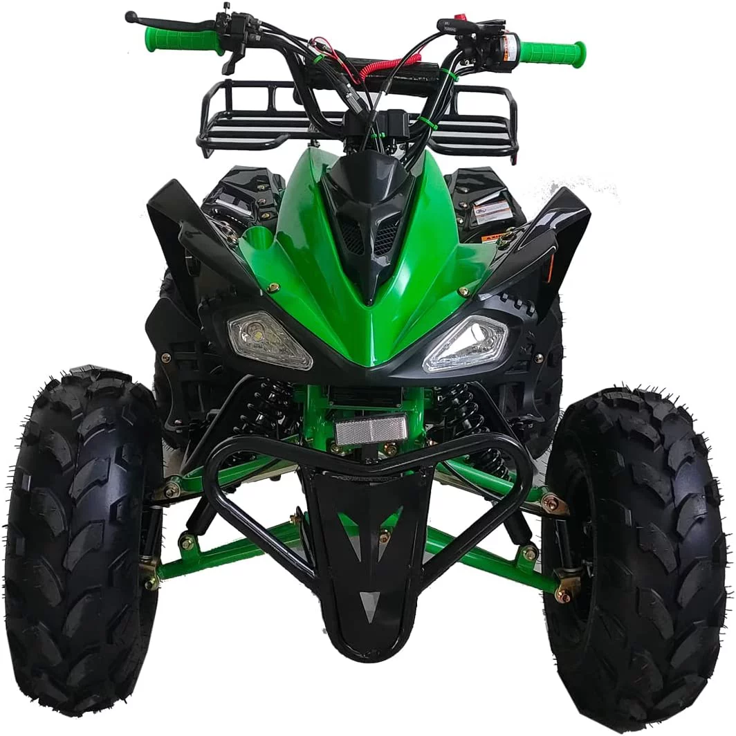 X-Pro Brand New 125cc Gas ATV, Automatic Transmission w/Reverse Remote Control Big 19"/18" Tires - Curated Treasures Market