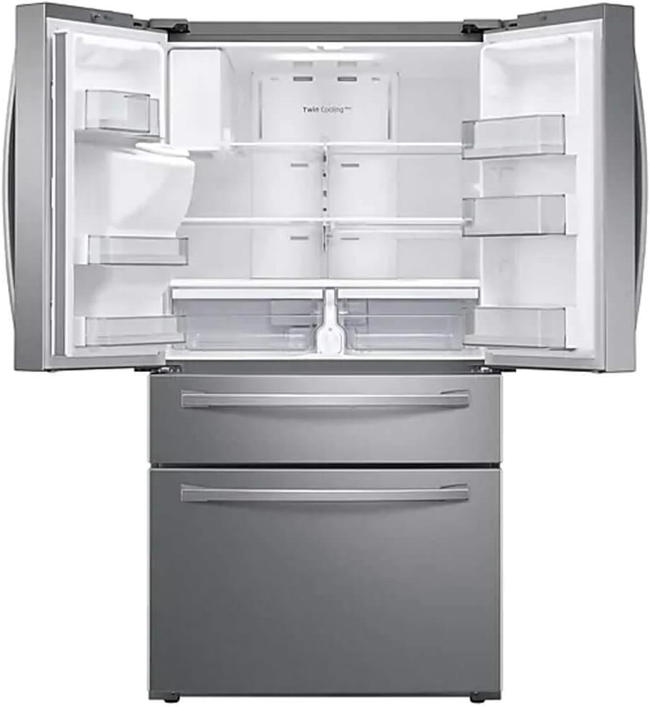 SAMSUNG RF28R7201SR 28 Cu. Ft. Stainless 4-Door French Door Refrigerator