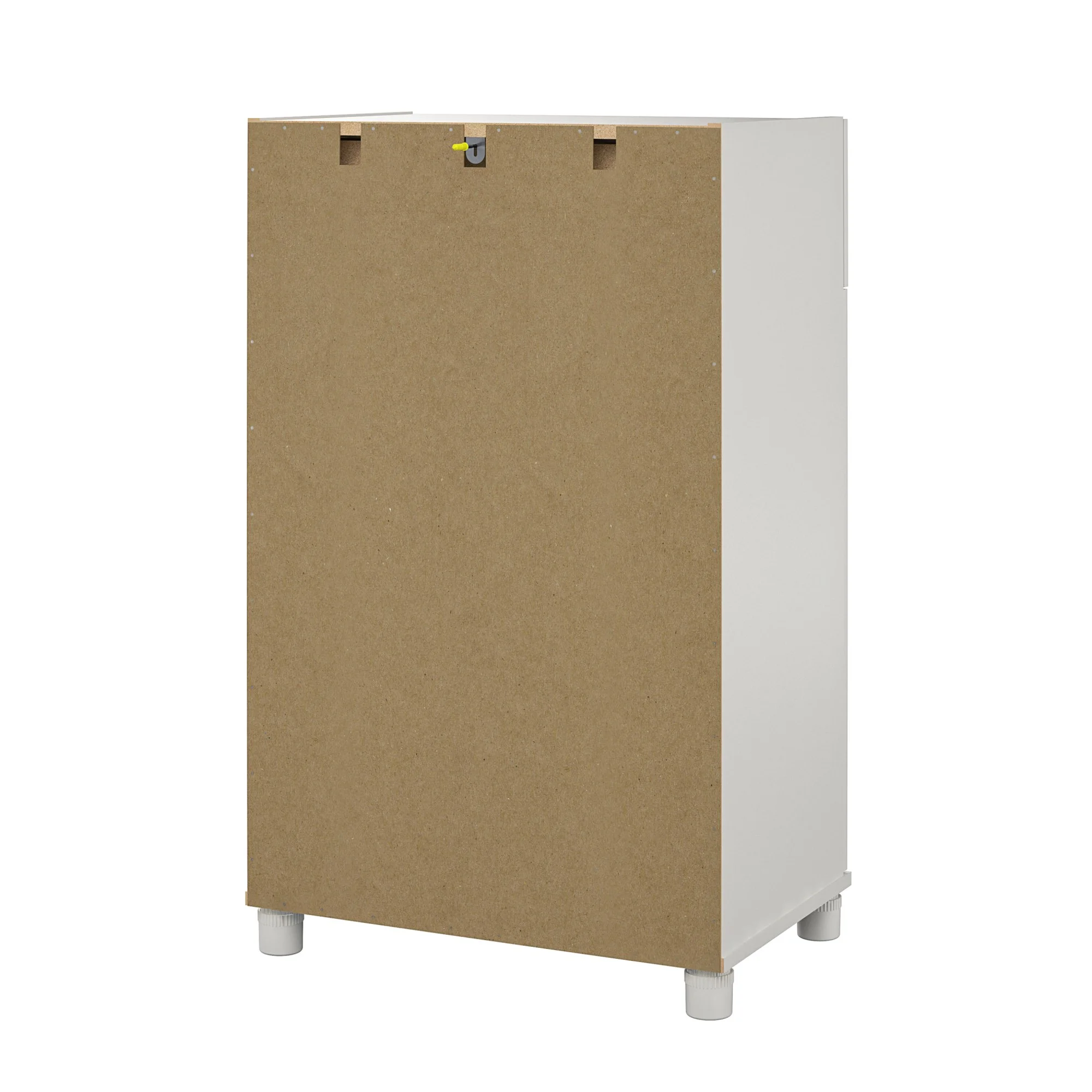 SystemBuild Callahan 24" 1 Drawer/2 Door Base Storage Cabinet in White