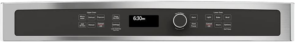 GE JT3800SHSS Electric Combination Wall Oven