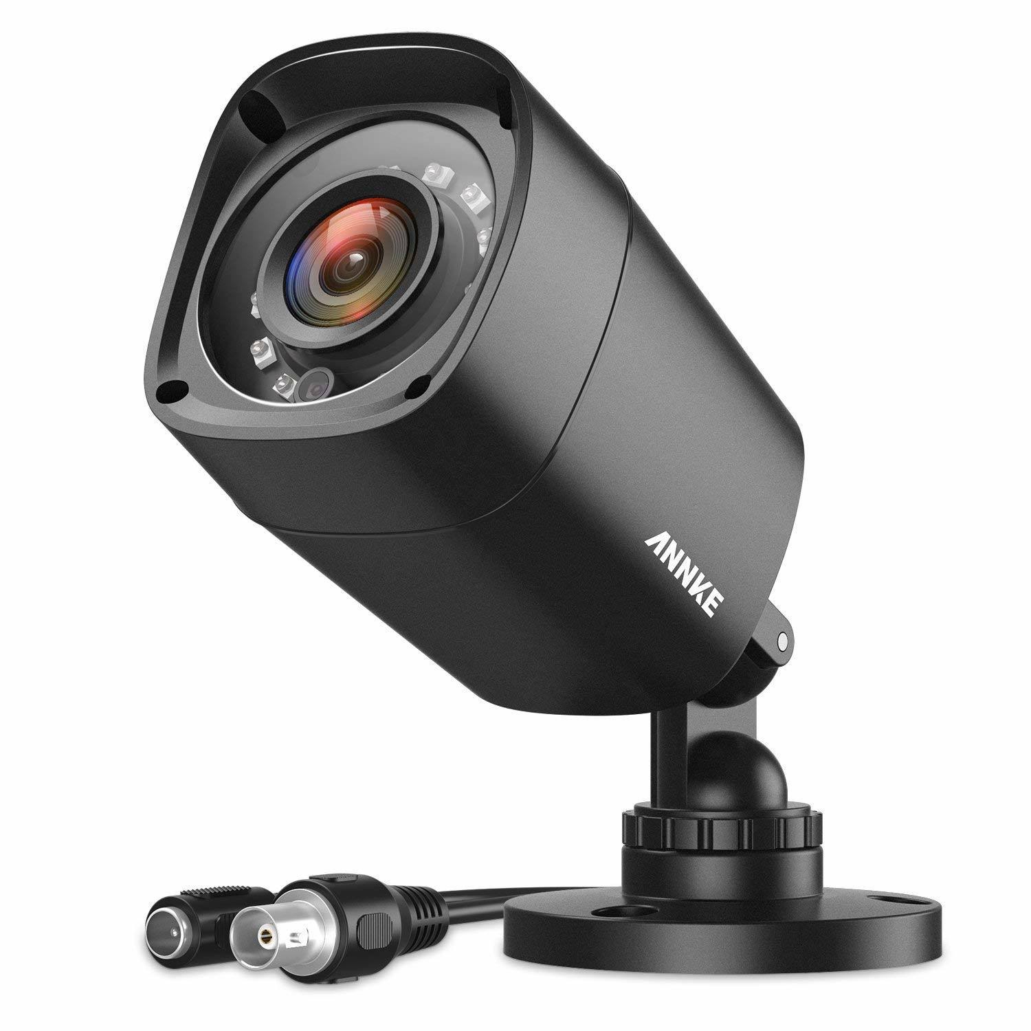 Annke 8-Channel Security Camera System HD-TVI 1080p Lite Video DVR and 4 1.0mp