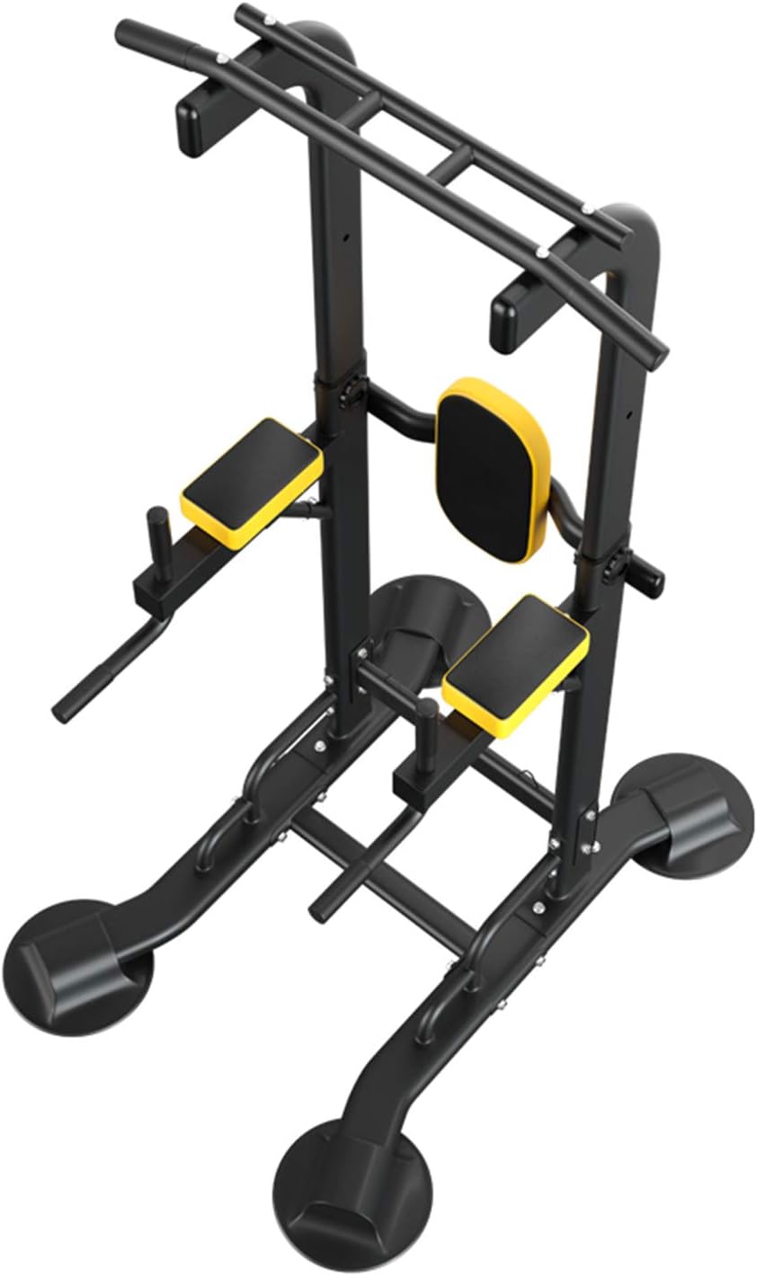 Ainfox Power Tower, Pull Up Bar Tower Dip Stands for Home Gym Strength Training Workout Equipment