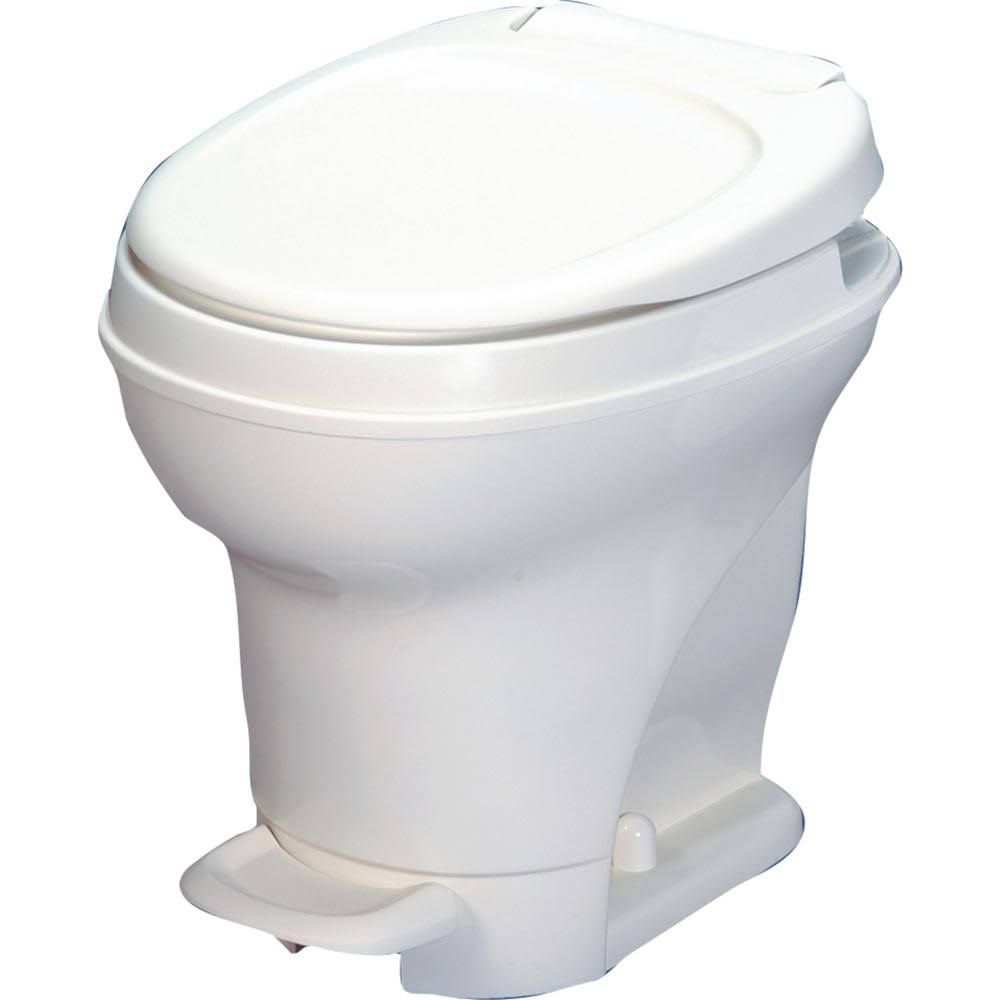 Thetford 31671 Aqua-Magic V High Profile White Foot Flush Toilet