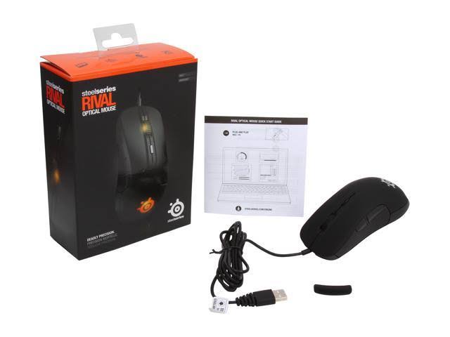 SteelSeries 62271 Rival Optical Mouse