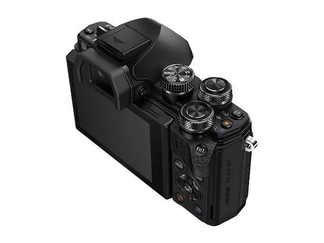 Olympus E-M10 Mark II Two Lens Kit Black Body with 14-42mm IIR u0026 40-150mm f4.0-5.6 R Black Lenses