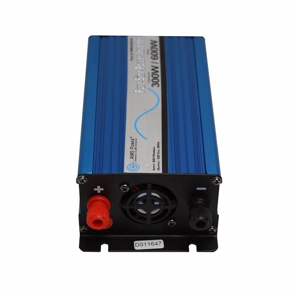 Aims Power 300 Watt 24 Volt Pure Sine Inverter, PWRI30024S