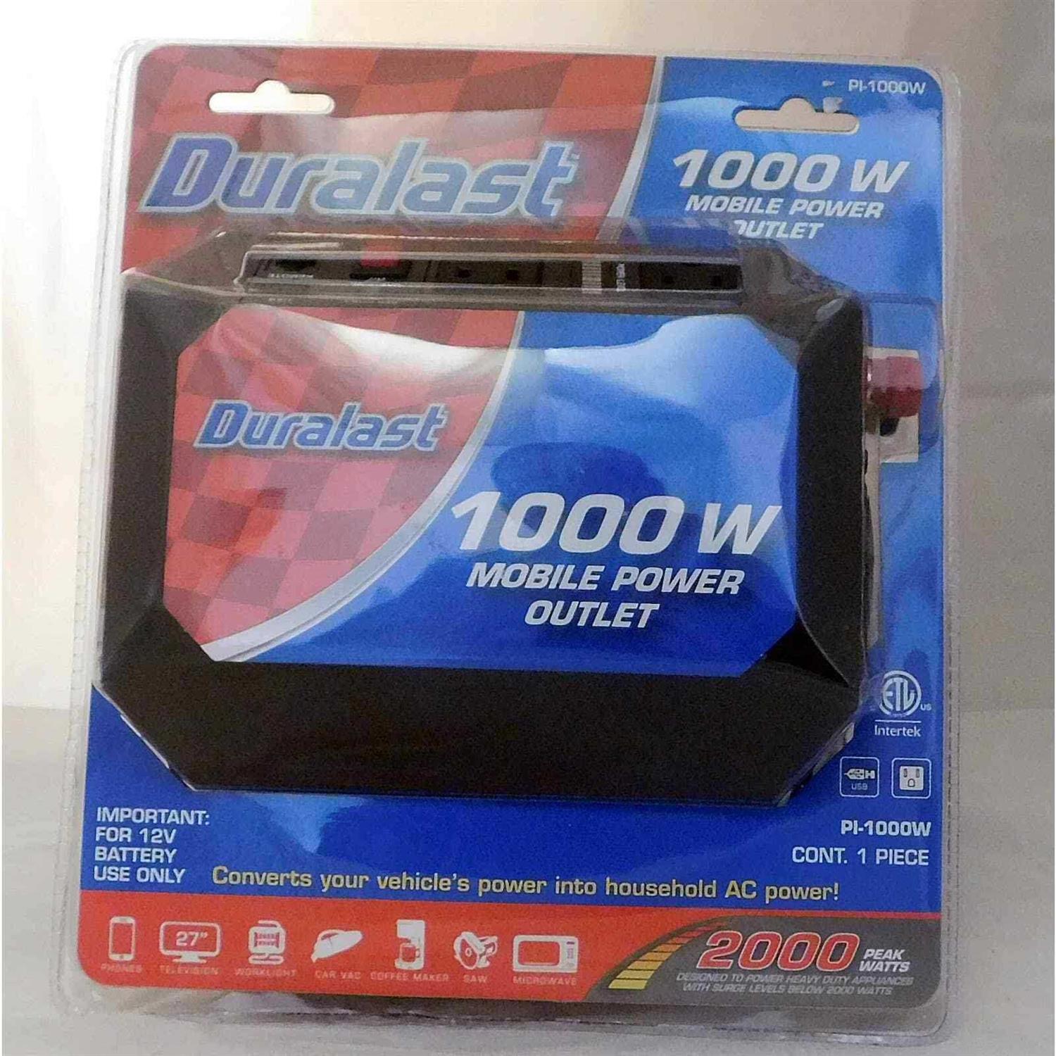 Duralast 1000 Watt Power Inverter - Shop Hardware Tools Online Store