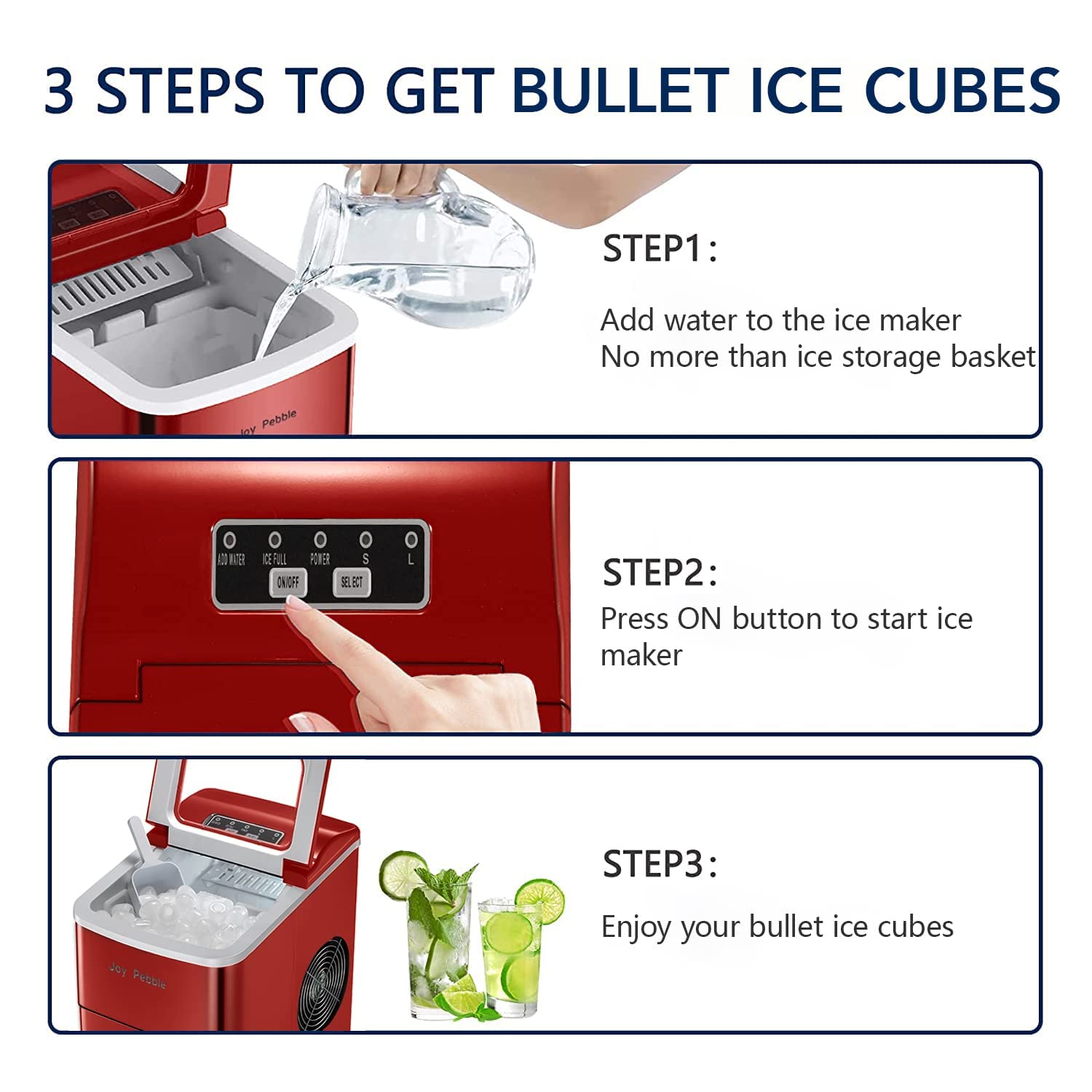 Joy Pebble Ice Maker